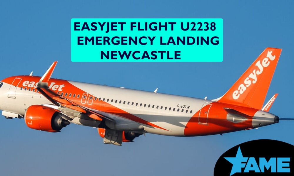 EasyJet Flight U2238 Emergency Landing Newcastle