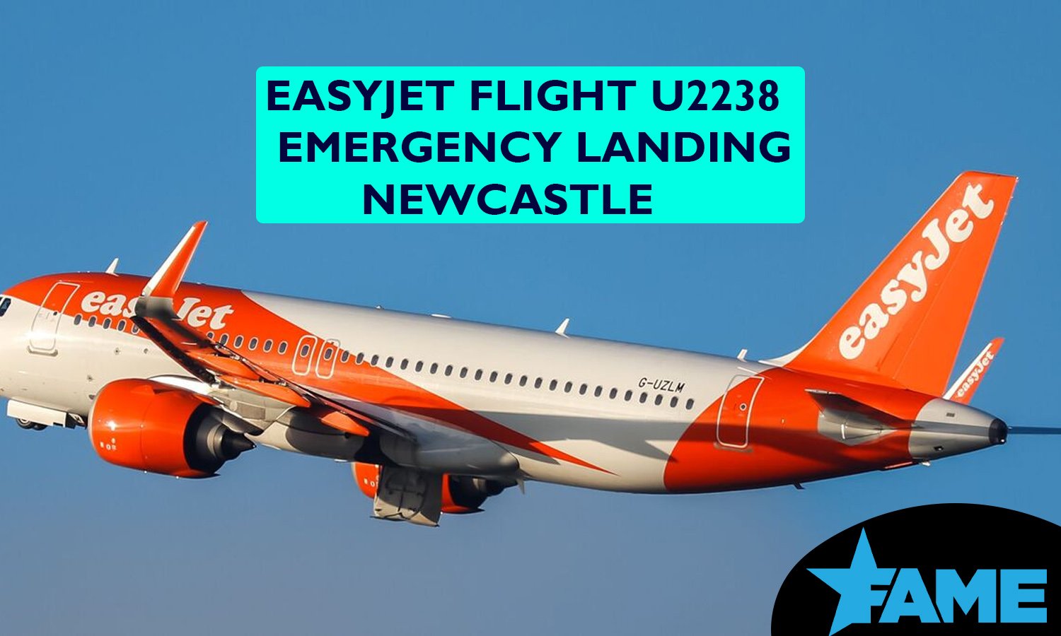 EasyJet Flight U2238 Emergency Landing Newcastle