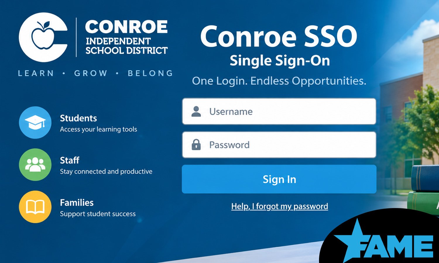 Conroe SSO