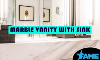 Marble Vanity with Sink