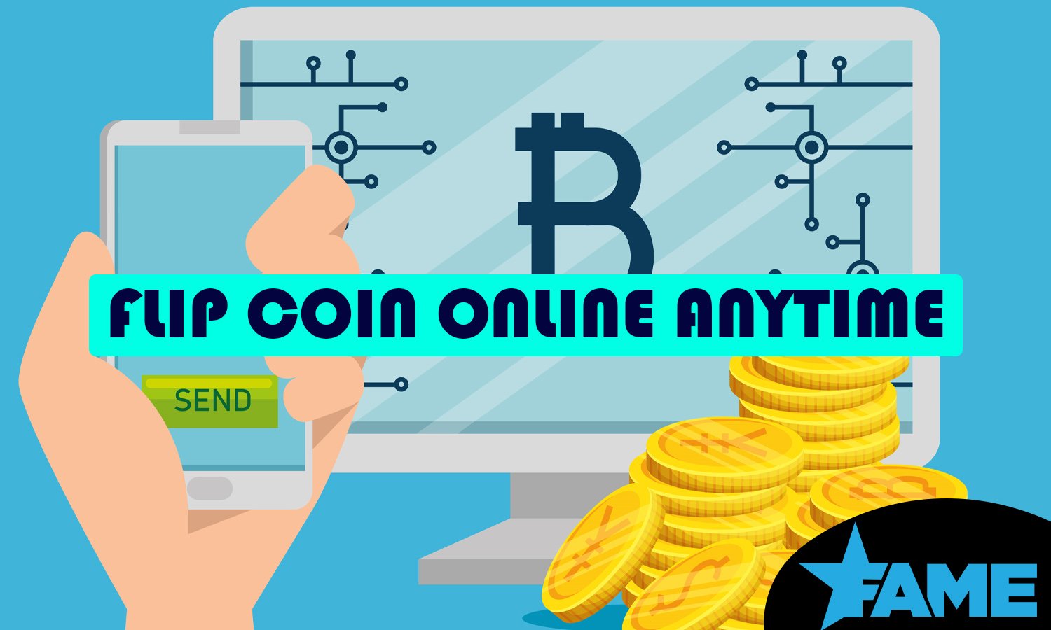 Flip Coin Online Anytime