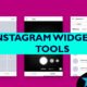 Instagram Widget Tools