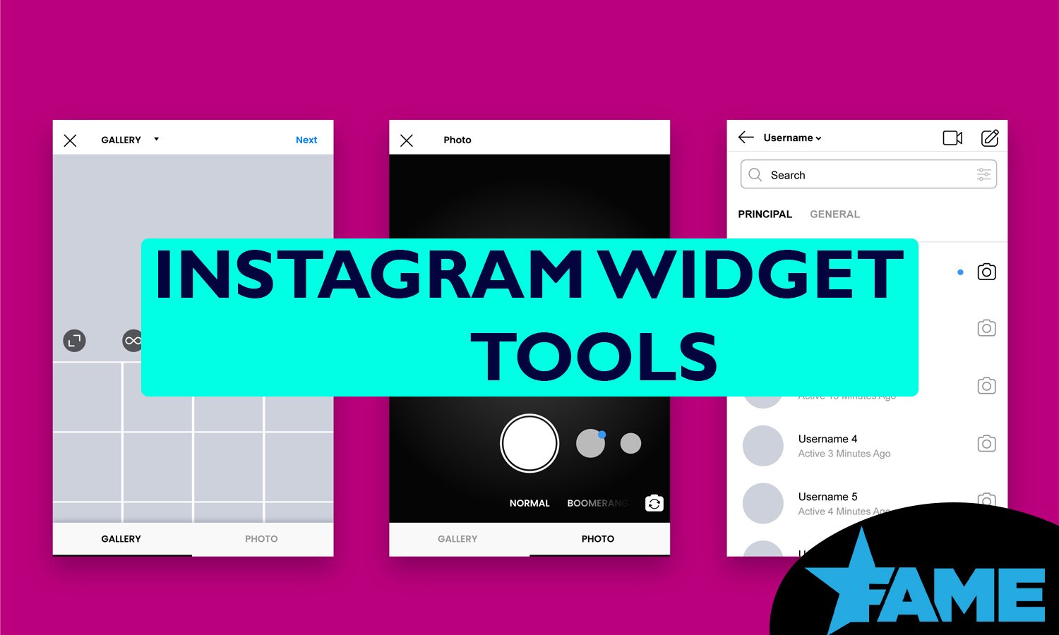 Instagram Widget Tools